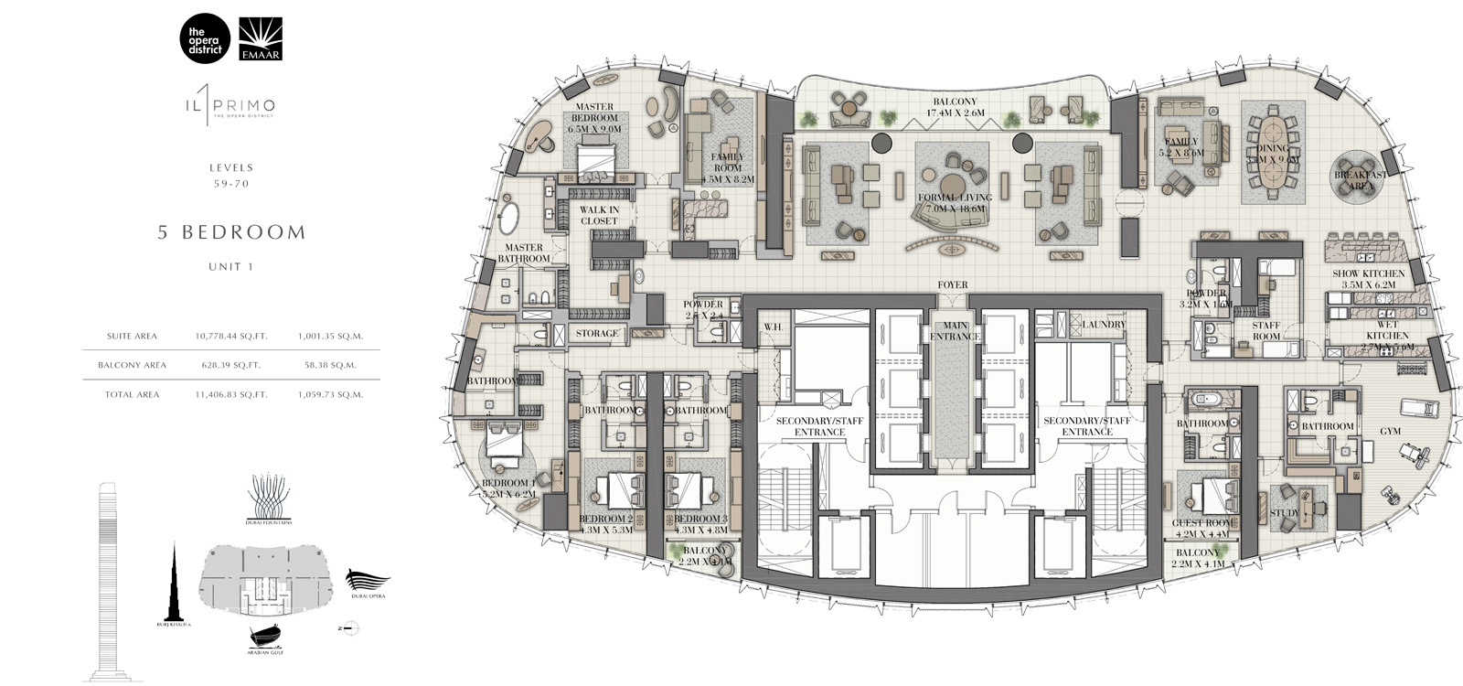 5 Bedroom